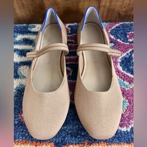 Rothy’s The Square Mary Jane in Wren. 10.5 Worn once, excellent condition.